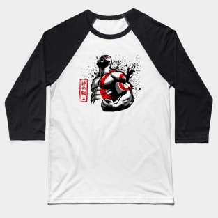 Warrior God Baseball T-Shirt